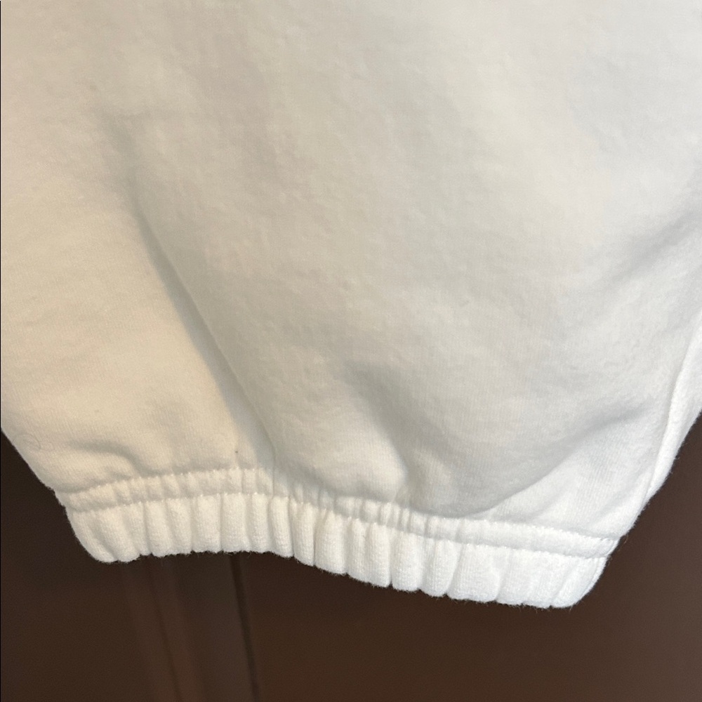 Athleta Forever Fleece Mid Rise Jogger Small. Bright White. NWOT - Picture 8 of 14